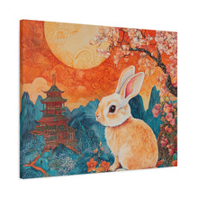 Load image into Gallery viewer, Lunar Year of the Rabbit - Canvas Art