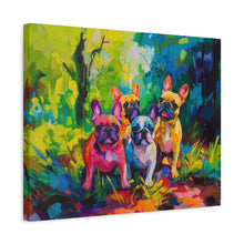 Load image into Gallery viewer, French Bulldog Canvas Art