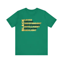 Load image into Gallery viewer, Empowered Black Pride Tee - Unisex Jersey Short Sleeve Shirt