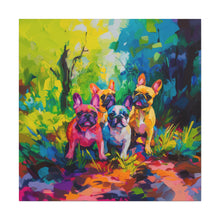 Load image into Gallery viewer, French Bulldog Canvas Art