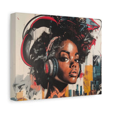 Load image into Gallery viewer, Urban Vibe Matte Canvas Print - Stylish Artwork for Music Lovers