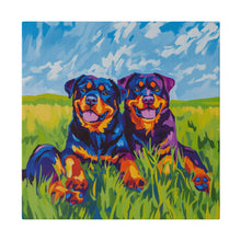 Load image into Gallery viewer, Rottweiler Canvas Art