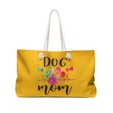 Load image into Gallery viewer, Weekender Bag - Dog Mom