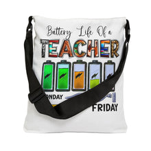 Load image into Gallery viewer, Adjustable Tote Bag (AOP) - Teacher