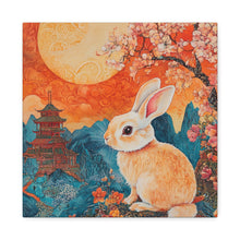 Load image into Gallery viewer, Lunar Year of the Rabbit - Canvas Art
