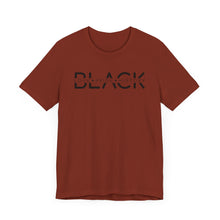 Load image into Gallery viewer, Unisex Jersey Tee - Black Love Pride History Shirt