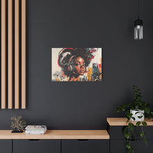 Load image into Gallery viewer, Urban Vibe Matte Canvas Print - Stylish Artwork for Music Lovers