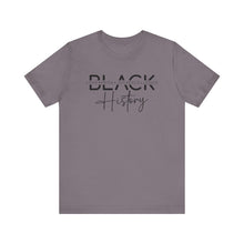 Load image into Gallery viewer, Empowering Black History Unisex Tee - Love, Pride, Joy, Excellence