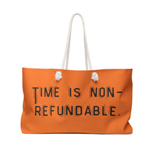 Load image into Gallery viewer, Weekender Bag - Time