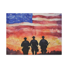 Load image into Gallery viewer, Inspirational Police Wall Art Canvas - Support Our Heroes