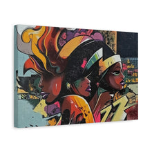 Load image into Gallery viewer, Vibrant Afrocentric Matte Canvas Art - Inspirational Wall Decor