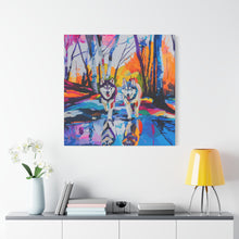 Load image into Gallery viewer, Husky Canvas Art