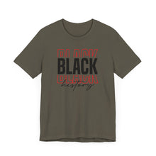 Load image into Gallery viewer, Black History Unisex Jersey Tee - Celebrate Diversity and Culture