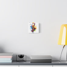 Load image into Gallery viewer, Vibrant Saxophone Art Canvas Print - Colorful Wall Decor