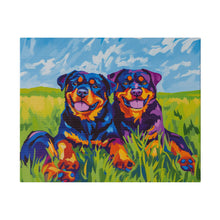 Load image into Gallery viewer, Rottweiler Canvas Art