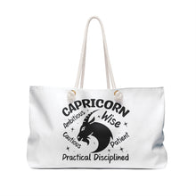 Load image into Gallery viewer, Weekender Bag - Capricorn