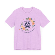 Load image into Gallery viewer, Dog Mom Social Club Tee - Life is Better with a Dog