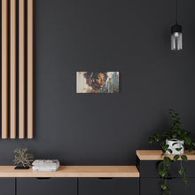 Load image into Gallery viewer, Urban Chic Canvas Art - Vibrant Female Portrait with Headphones