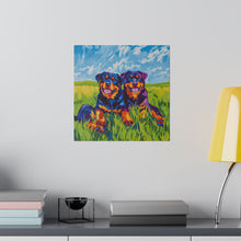 Load image into Gallery viewer, Rottweiler Canvas Art