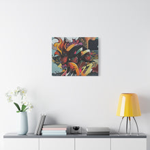 Load image into Gallery viewer, Vibrant Afrocentric Matte Canvas Art - Inspirational Wall Decor