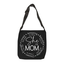 Load image into Gallery viewer, Adjustable Tote Bag (AOP) - She is