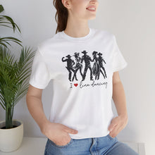 Load image into Gallery viewer, I ❤️ Live Dancing Unisex Jersey Tee – Perfect for Dance Lovers