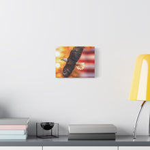 Load image into Gallery viewer, Eagle in Flight Canvas Art - 12x12 Stretched Wall Decor