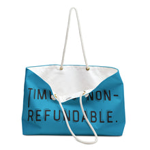 Load image into Gallery viewer, Weekender Bag - Time