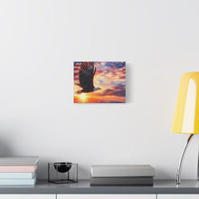 Load image into Gallery viewer, Eagle Sunset Canvas Wall Art - Patriotic Home Decor