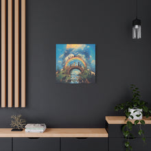 Load image into Gallery viewer, Rainbow Bridge Dog Canvas Artwork - Pet Lovers Home Decor