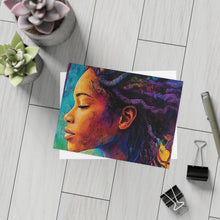 Load image into Gallery viewer, Grounded Woman of Color Postcard Bundles (envelopes included)