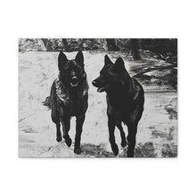 Load image into Gallery viewer, German Shephard Canvas Art