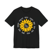 Load image into Gallery viewer, You Are Amazing Sunflower Tee | Inspirational Unisex Jersey Short Sleeve T-Shirt