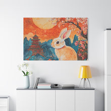Load image into Gallery viewer, Lunar Year of the Rabbit - Canvas Art