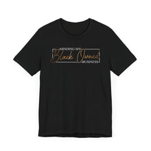 Load image into Gallery viewer, Black Owned Unisex Jersey Tee - Celebrate Black Entrepreneurship