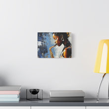 Load image into Gallery viewer, Saxophone Art Canvas, Music Lover Decor, Jazz Wall Art, Unique Gift for Musicians, Home Office Decoration, Inspirational Artwork