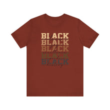 Load image into Gallery viewer, Black History Month Unisex Jersey Tee - Love and Excellence Design