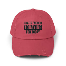 Load image into Gallery viewer, Unisex Distressed Cap - Todaying