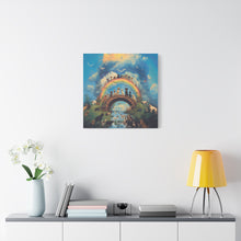 Load image into Gallery viewer, Rainbow Bridge Dog Canvas Artwork - Pet Lovers Home Decor
