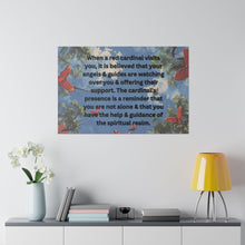 Load image into Gallery viewer, Red Bird Visit