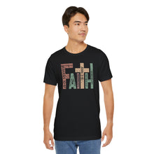 Load image into Gallery viewer, Faith Graphic Unisex Jersey Tee - Inspirational Religious T-Shirt