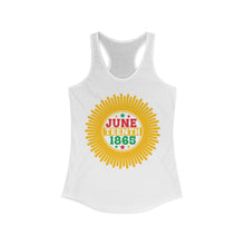 Load image into Gallery viewer, Women's Ideal Racerback Tank - Juneteenth