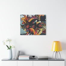 Load image into Gallery viewer, Vibrant Afrocentric Matte Canvas Art - Inspirational Wall Decor