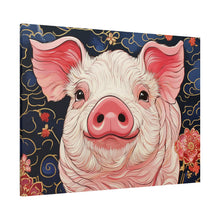 Load image into Gallery viewer, Lunar Year of the Pig - Matte Canvas