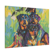 Load image into Gallery viewer, Rottweilers Canvas Art