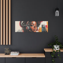 Load image into Gallery viewer, Urban Vibe Matte Canvas Print - Stylish Artwork for Music Lovers