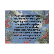 Load image into Gallery viewer, Red Bird Visit