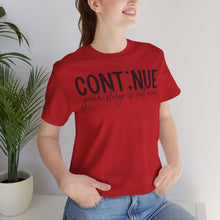 Load image into Gallery viewer, Unisex Jersey Short Sleeve Tee