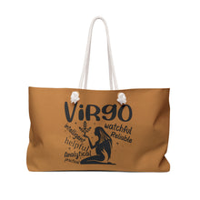 Load image into Gallery viewer, Weekender Bag - Virgo