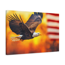 Load image into Gallery viewer, Patriotic Eagle Canvas Art - Inspirational Home Decor
